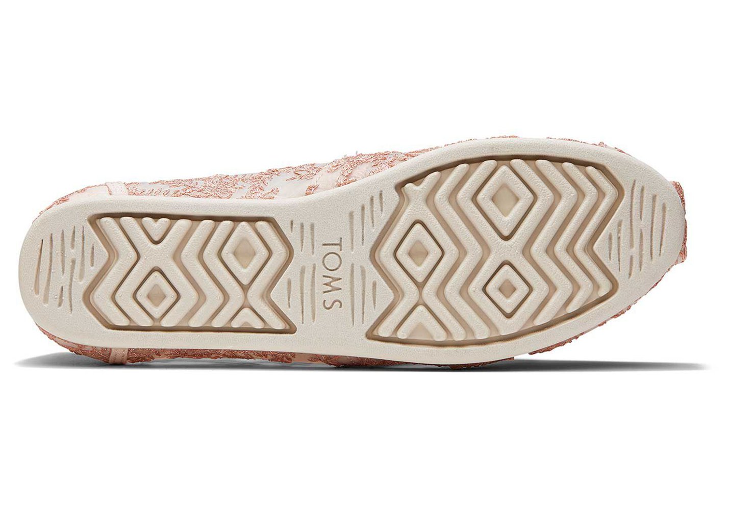 Toms Espadryle Damskie Złote - Alpargata Lace - 68AXCDVOK